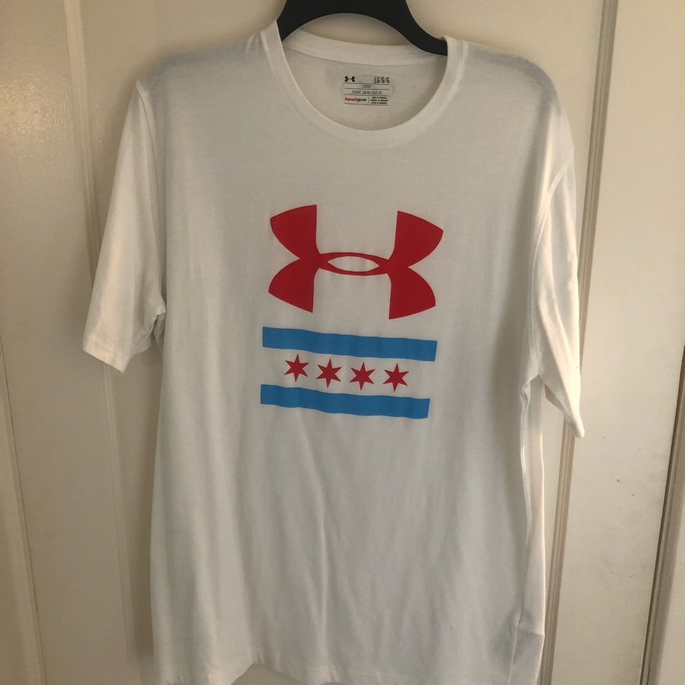 Men’s Under Armour Chicago Heat Gear Flag Shirt